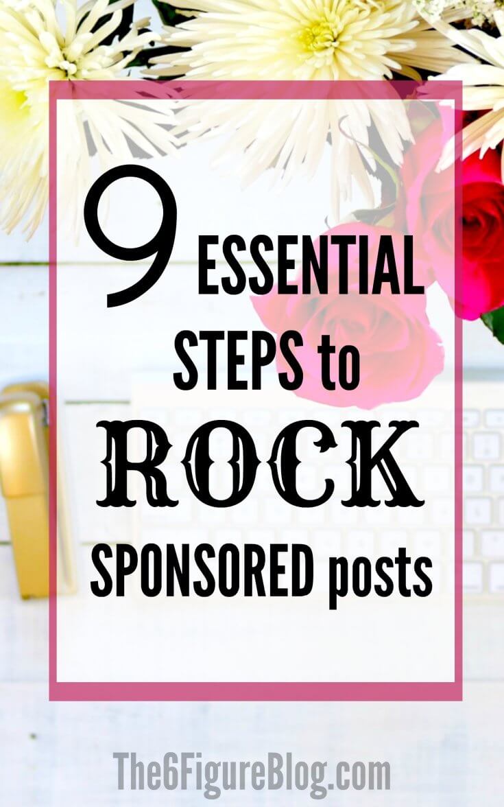 9 Essential Steps to Rock Sponsored Posts - a new eCourse