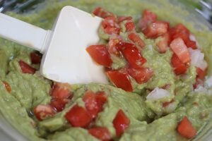 Mix in Tomatoes and Onions for Heartwarming Easy Recipe Traditional Mexican Guacamole