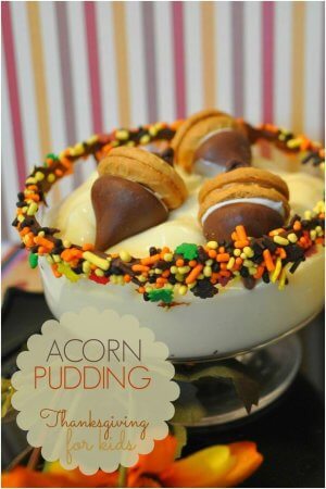 acorn-pudding-for-thanksgiving-kids-table