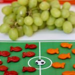 Teach kids How to Play Soccer with Goldfish Crackers