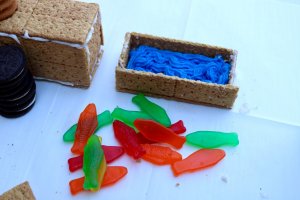 Decide on the box cars for your Graham Cracker Train