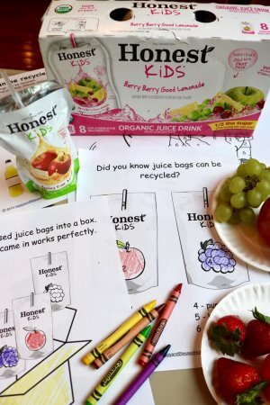 Coloring by number is easy with this 12 Page Recycle Activity Pack for Kids with Recycling Tips for Parents