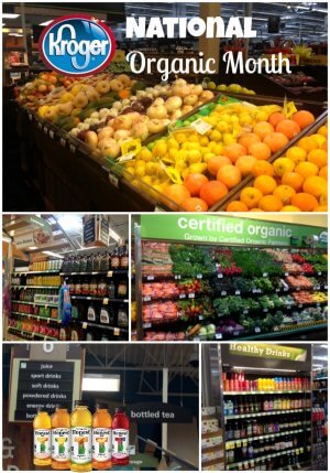 Kroger National Organic Month with a special offer on Honest T