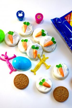 A little OREO goes a long way with these Easter Carrot Cake cookies
