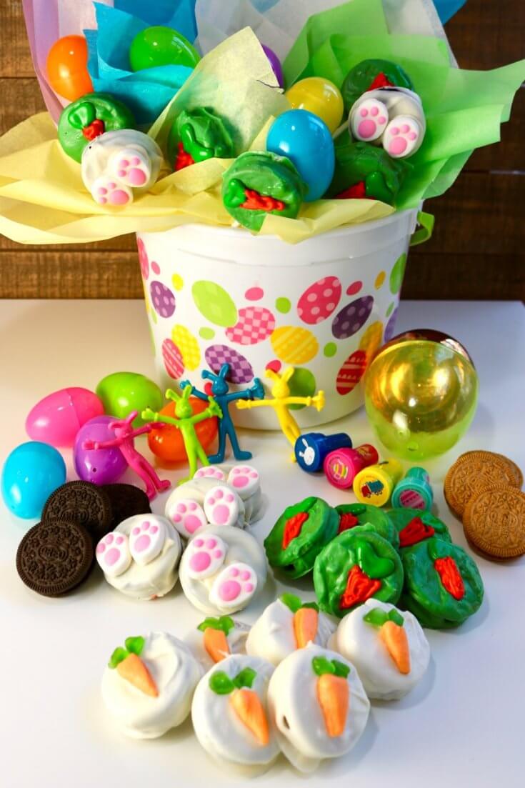 Fun Easter treats including Kid Friendly Rabbit Feet Cookies
